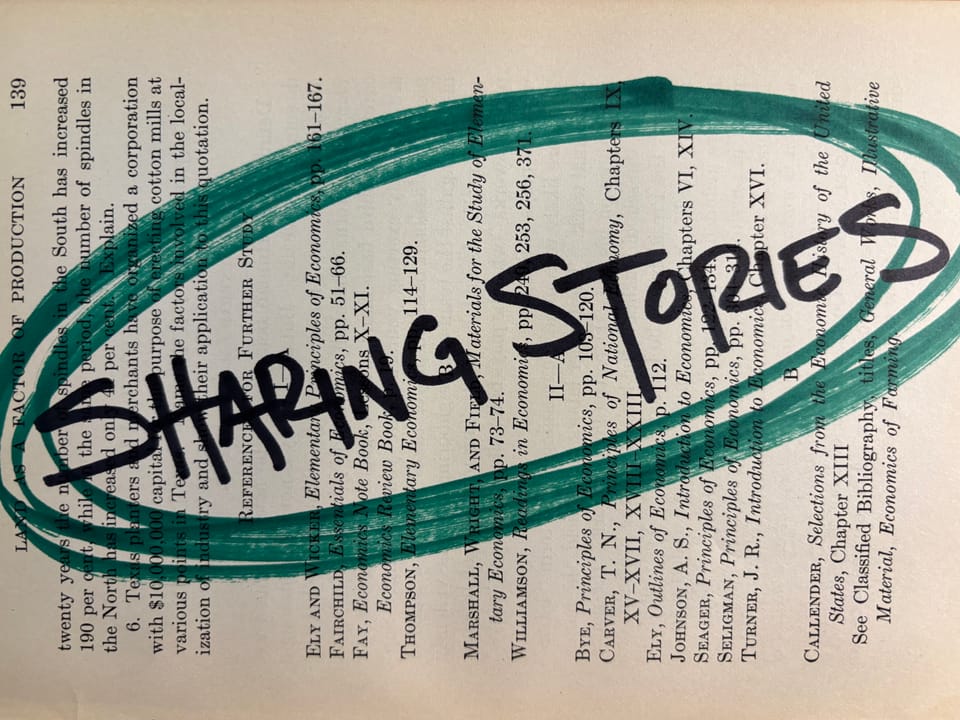 Re/Marks on Sharing Stories